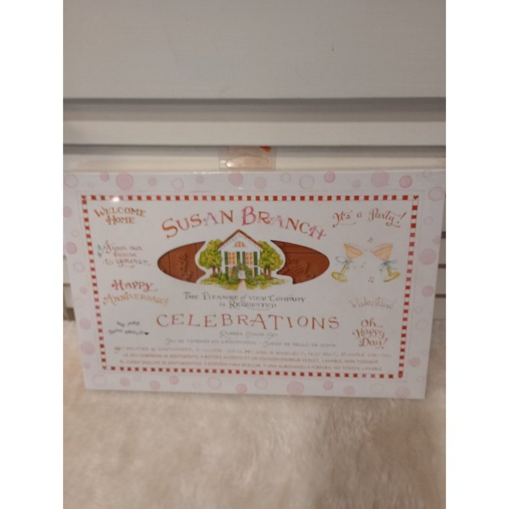Susan Branch celebrations rubber stamps New